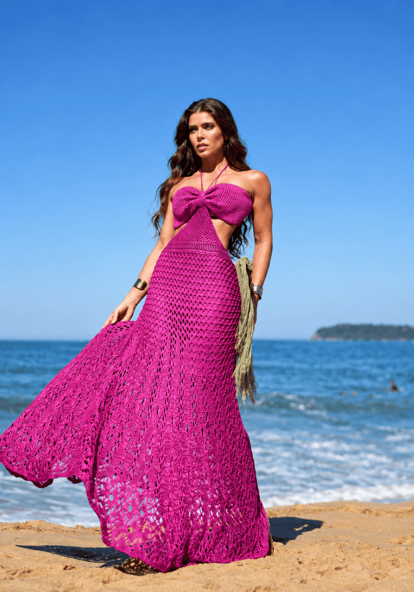 GISELE KNIT MAXI DRESS - Madmoizelle Closet