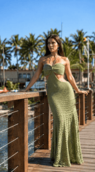 GISELE KNIT MAXI DRESS - Madmoizelle Closet