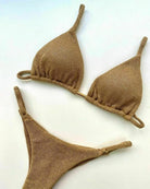 Golden Glow Bikini - Madmoizelle Closet