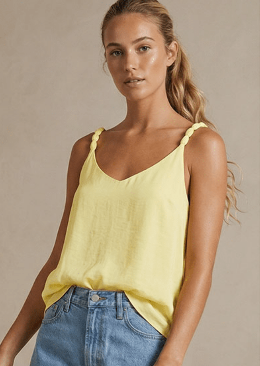 Golden Glow Knot Top - Madmoizelle Closet