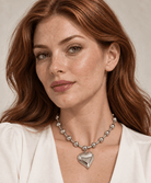 Heart Chain Necklace - Madmoizelle Closet