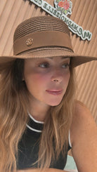 Isabella Straw Sun Hat - Madmoizelle Closet