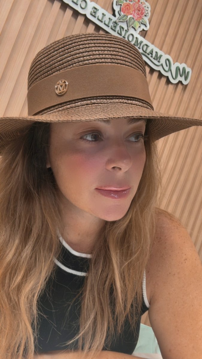 Isabella Straw Sun Hat - Madmoizelle Closet