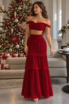 Ivana Bloom Red Set - Madmoizelle Closet