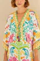 Jardim Tranquilo Mini Dress by FARM Rio - Madmoizelle Closet