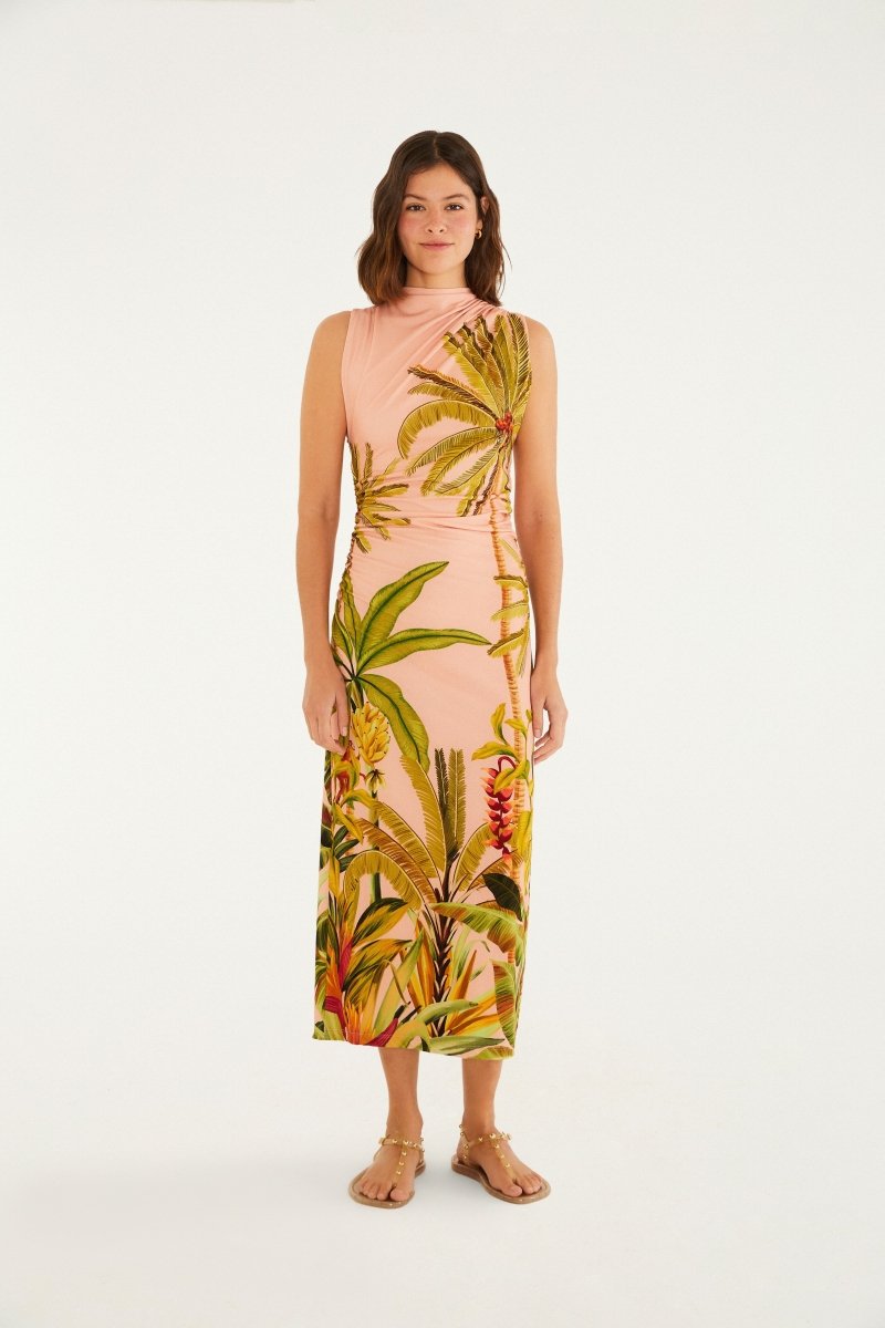 Jeri Tropical Midi Dress – FARM Rio - Madmoizelle Closet