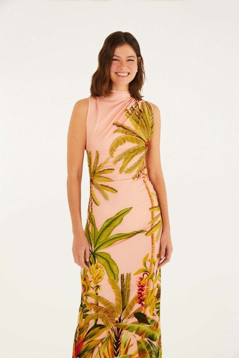 Jeri Tropical Midi Dress – FARM Rio - Madmoizelle Closet