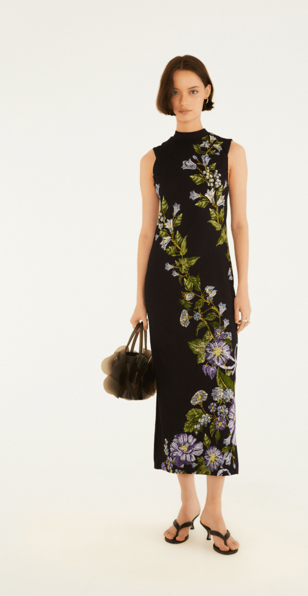 Julieta Floral Midi Dress – FARM Rio - Madmoizelle Closet