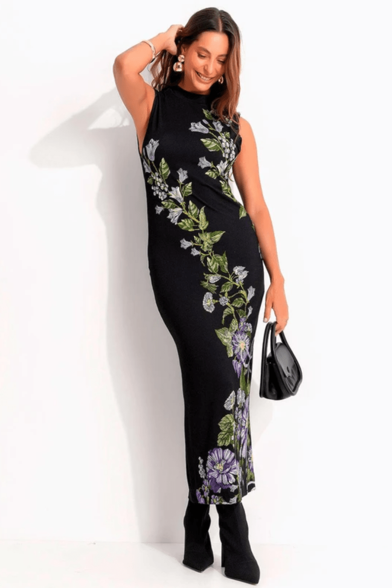 Julieta Floral Midi Dress – FARM Rio - Madmoizelle Closet