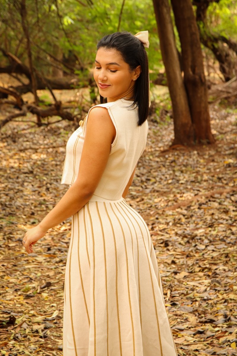 Karla Knit Pearl Set - Madmoizelle Closet