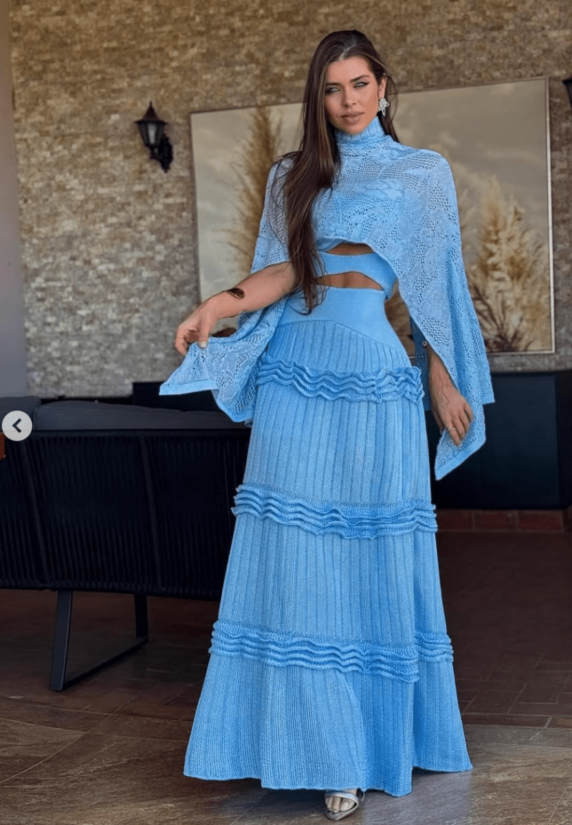 Knit Tunic Shawl - Madmoizelle Closet