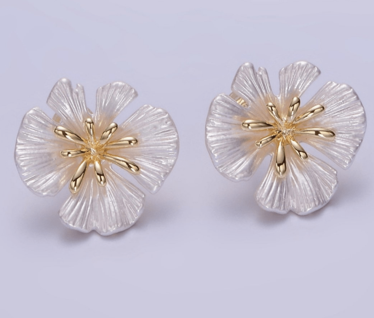 Lary Blossom 24K Gold Filled Earring - Madmoizelle Closet
