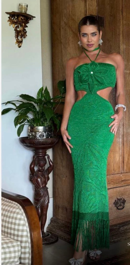 Lauren Esmerald Dress - Madmoizelle Closet