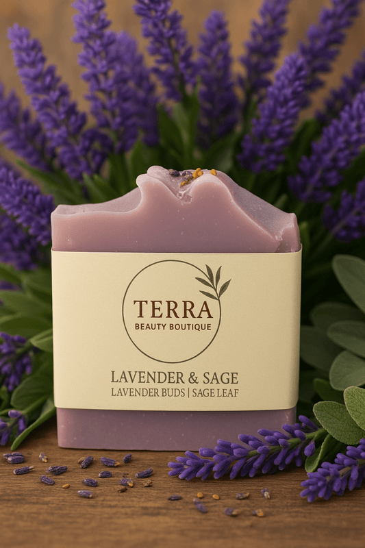 Lavender & Sage Soap - Madmoizelle Closet