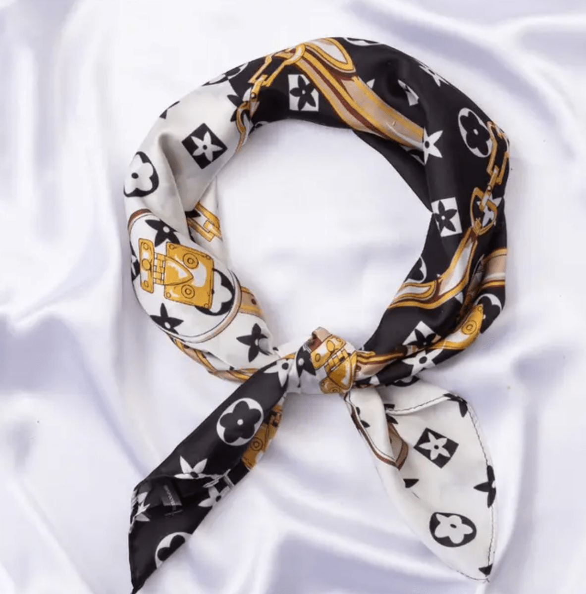 Libra Square Bandana Scarf - Madmoizelle Closet