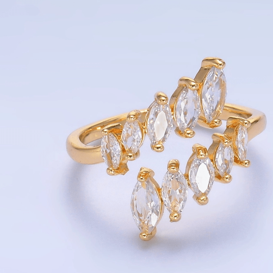 Luisa 24k Filed Ring - Madmoizelle Closet