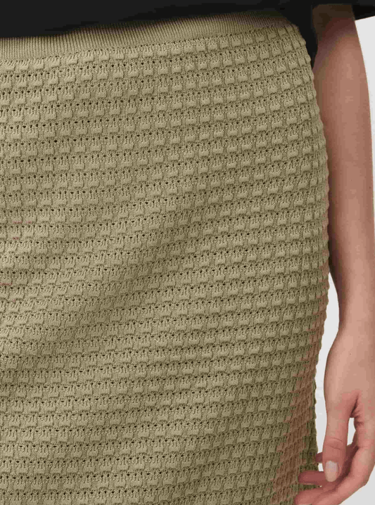 Luna Chevron Crochet Skirt - Madmoizelle Closet