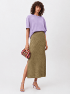 Luna Chevron Crochet Skirt - Madmoizelle Closet