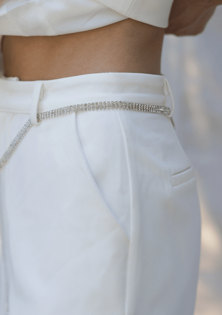 Lupita Tailored Embellished Set - Madmoizelle Closet