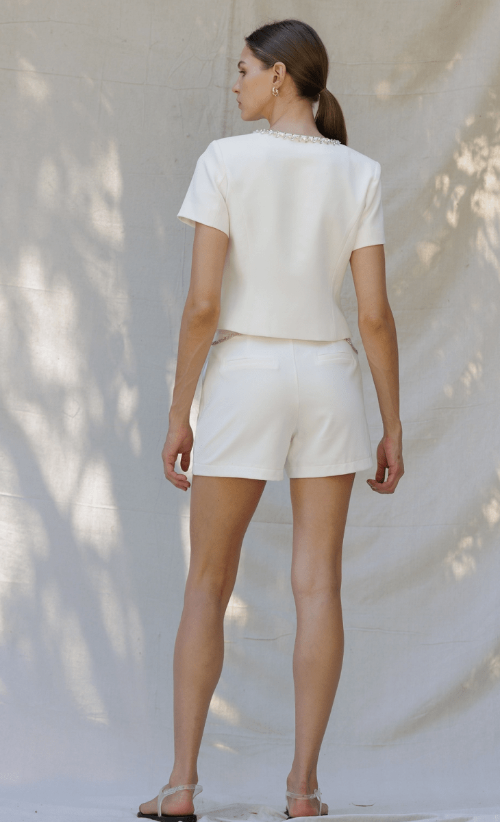 Lupita Tailored Embellished Set - Madmoizelle Closet