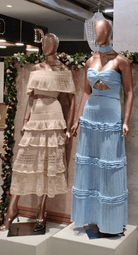 Magy Blue Knitted Set - Madmoizelle Closet