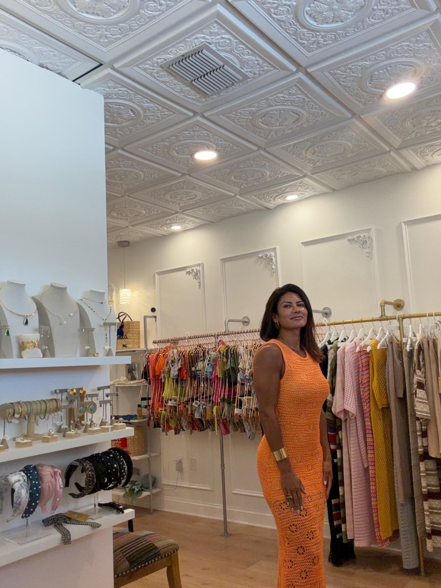 Marbella Crochet Maxi Dress - Madmoizelle Closet