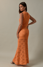 Marbella Crochet Maxi Dress - Madmoizelle Closet