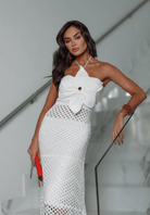Marcele Crochet Dress - Madmoizelle Closet