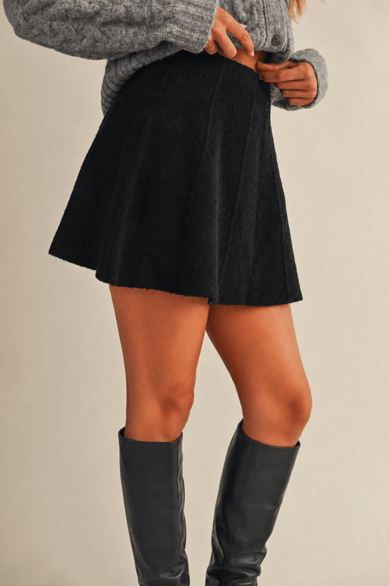Marcia Knit Mini Skirt - Madmoizelle Closet