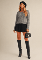 Marcia Knit Mini Skirt - Madmoizelle Closet