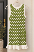 Margot Polka Dot Knit Dress - Madmoizelle Closet