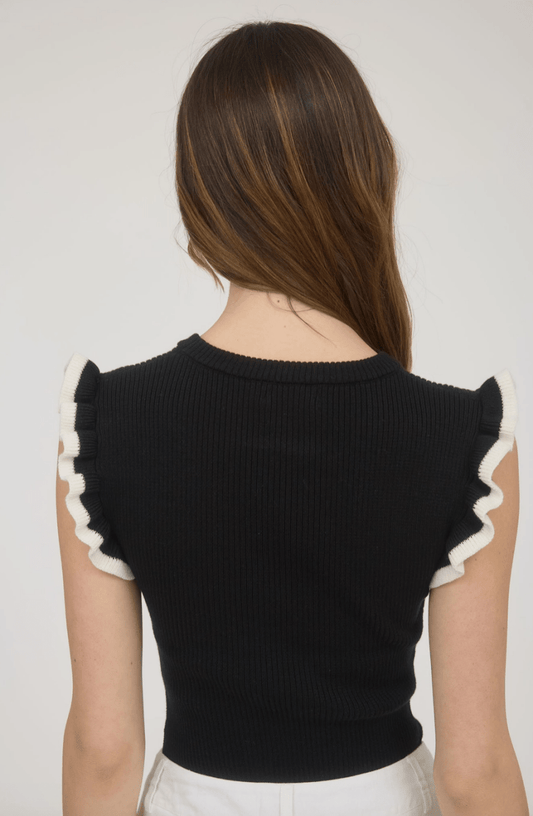 Melani Knit Top - Madmoizelle Closet