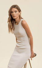 Michelle Ribbed Dress - Madmoizelle Closet