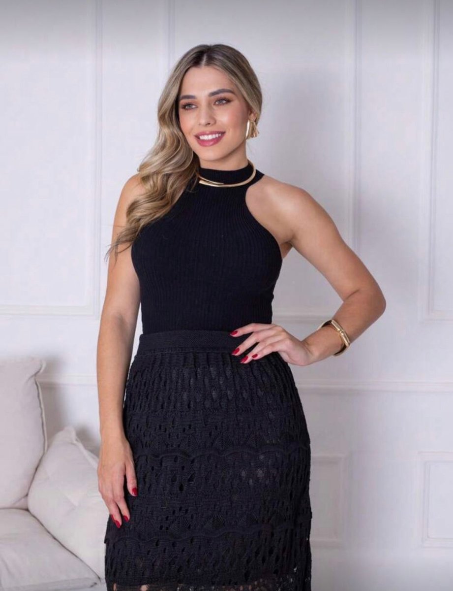 Mindy Breeze Crochet Skirt - Madmoizelle Closet