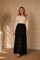Mindy Breeze Crochet Skirt - Madmoizelle Closet