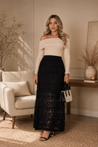 Mindy Breeze Crochet Skirt - Madmoizelle Closet