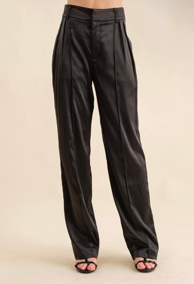 Monique Satin Three-Piece Set - Madmoizelle Closet