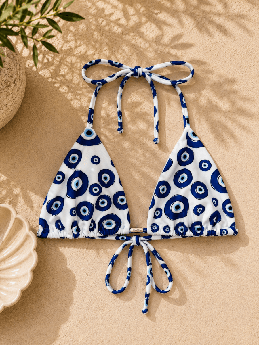 Mykonos Evil Eye Bikini Set - Madmoizelle Closet