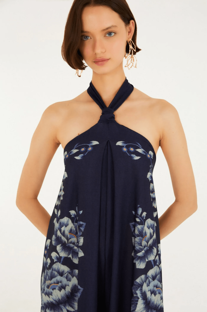 Nara Floral Printed Jumpsuit – FARM Rio - Madmoizelle Closet