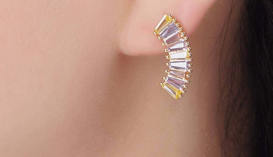 Neyssa 24K Gold Filled Earring - Madmoizelle Closet