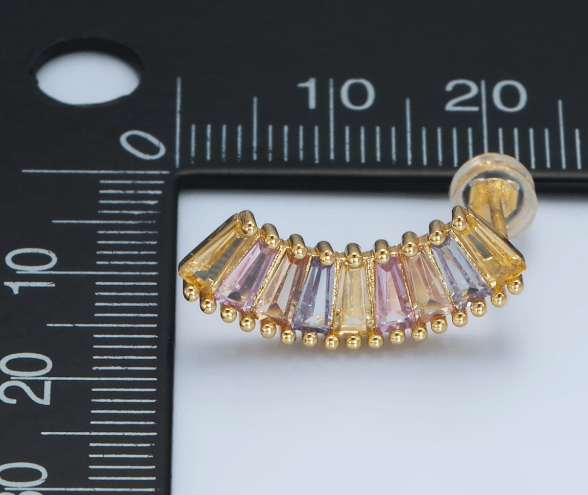 Neyssa 24K Gold Filled Earring - Madmoizelle Closet