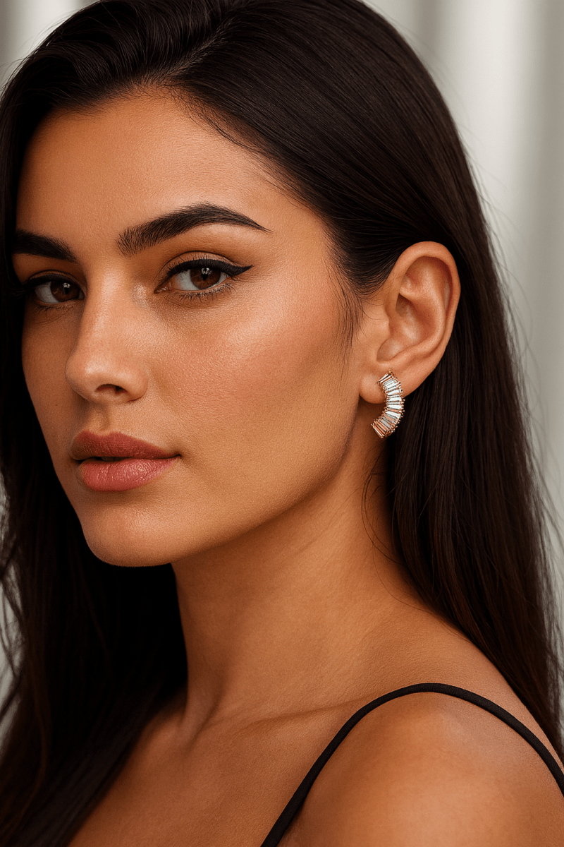 Neyssa 24K Gold Filled Earring - Madmoizelle Closet