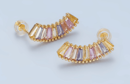 Neyssa 24K Gold Filled Earring - Madmoizelle Closet