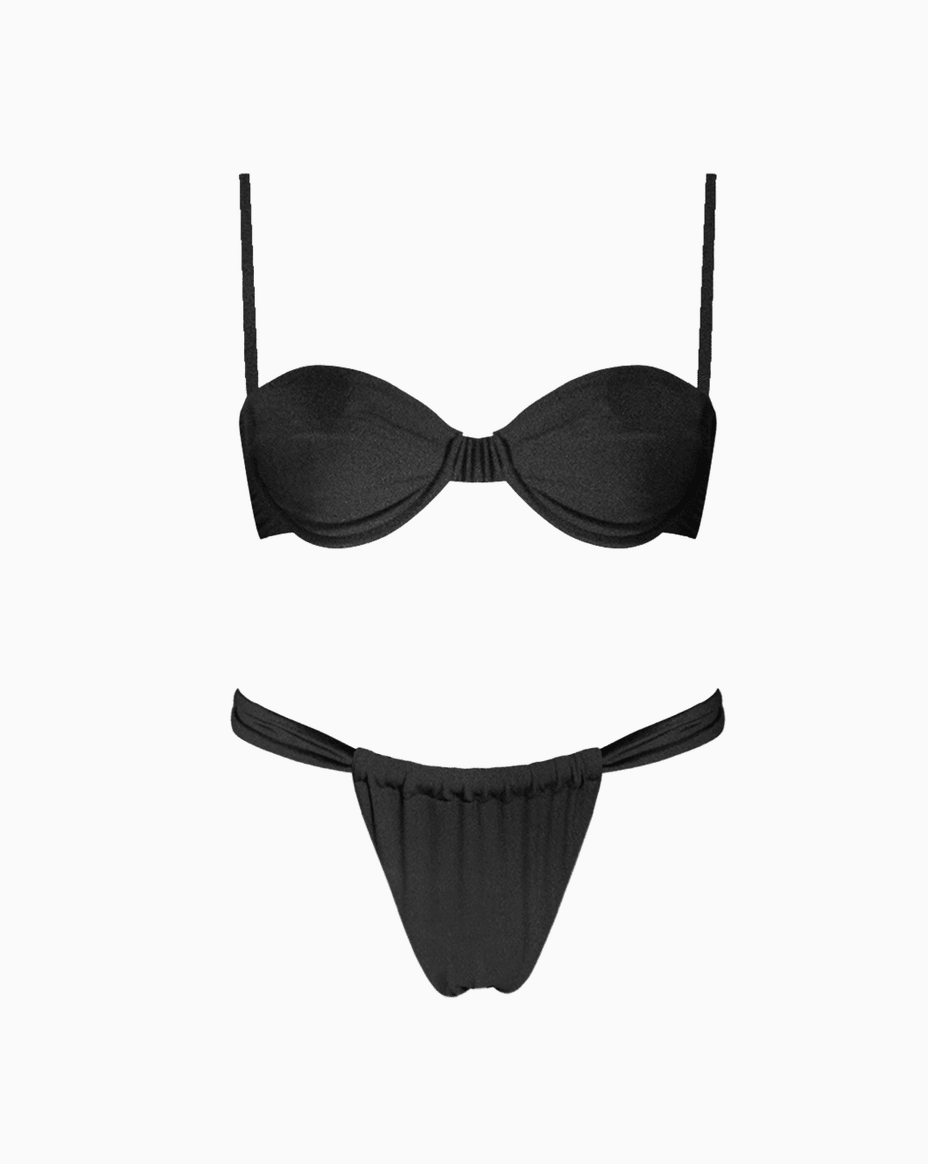 Noir Bikini Set - Madmoizelle Closet
