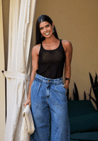 Openwork Crochet Top - Madmoizelle Closet