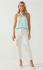 Palma Keyhole Halter Top - Madmoizelle Closet
