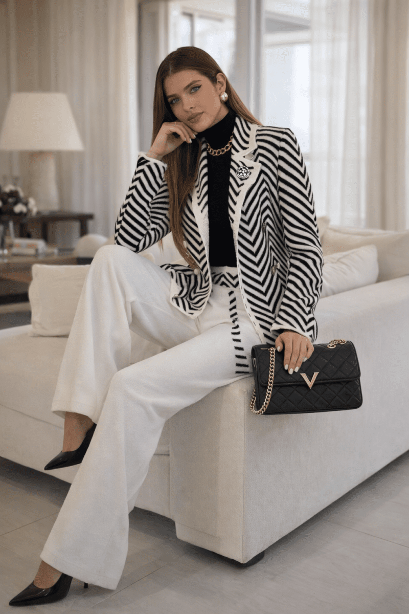 Riviera Power Knit Set - Madmoizelle Closet