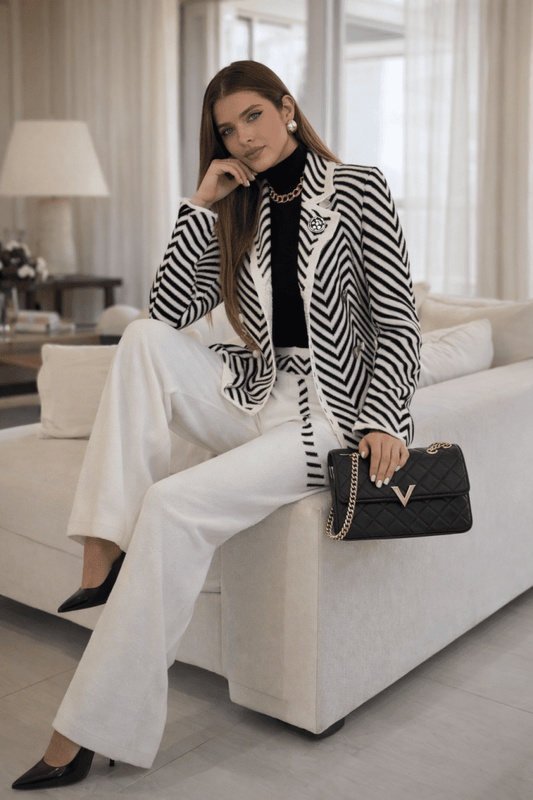 Riviera Power Knit Set - Madmoizelle Closet