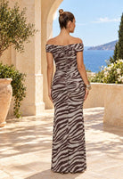 Safari Zebra Mermaid Dress - Madmoizelle Closet