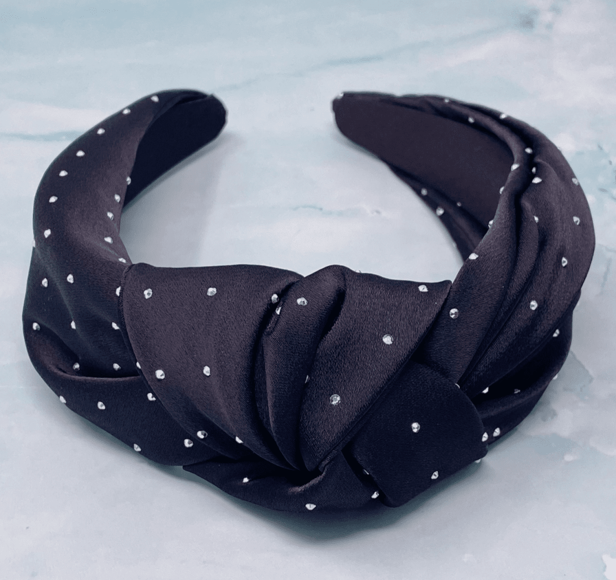 Satin Knotted Headband - Madmoizelle Closet